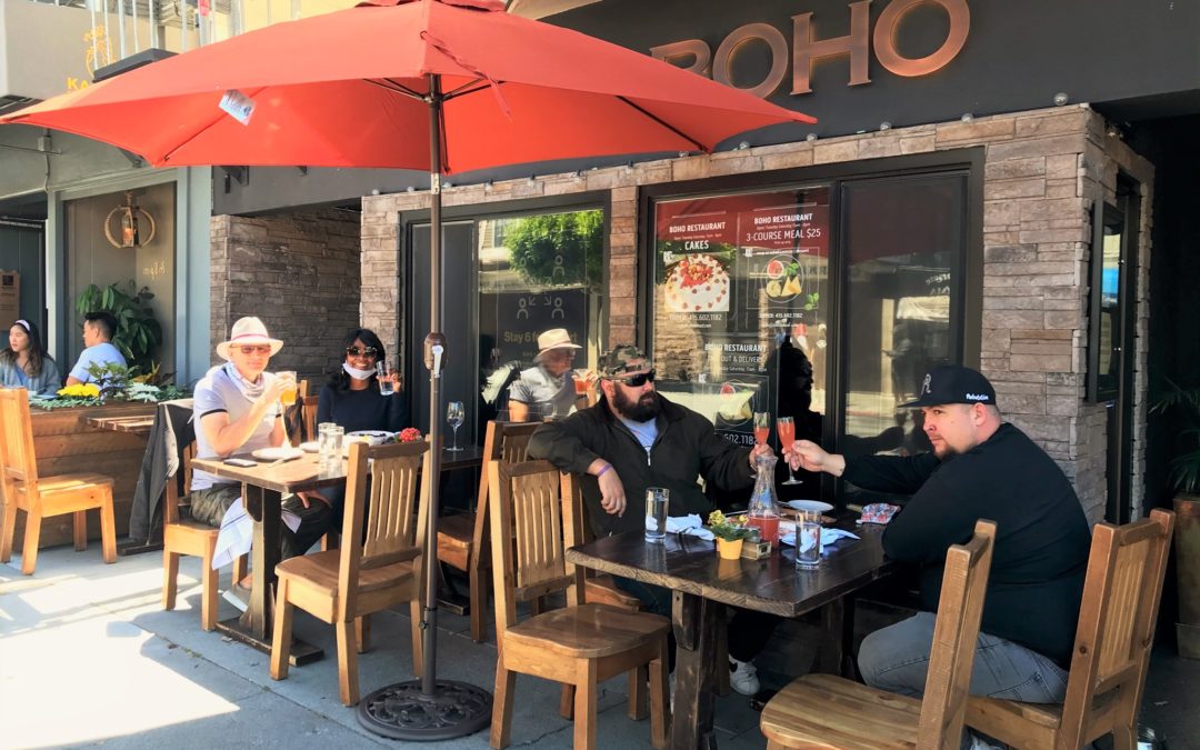 We are open for Outdoor Dining and our Outdoor Seating has been expanded. We serve: dinner (Tuesday-Sunday) and weekend brunch.