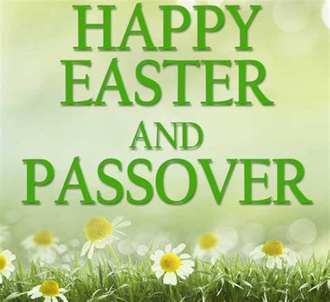 Happy Easter! Easter Brunch! Happy Passover! Passover Dinner!